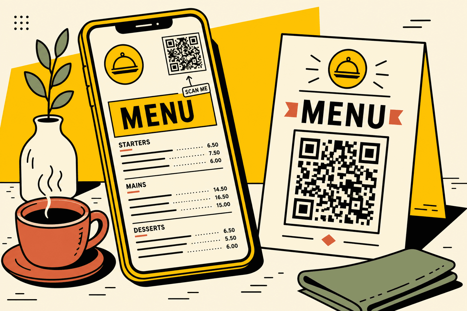 Free QR menu generator: get your restaurant online in 60 seconds