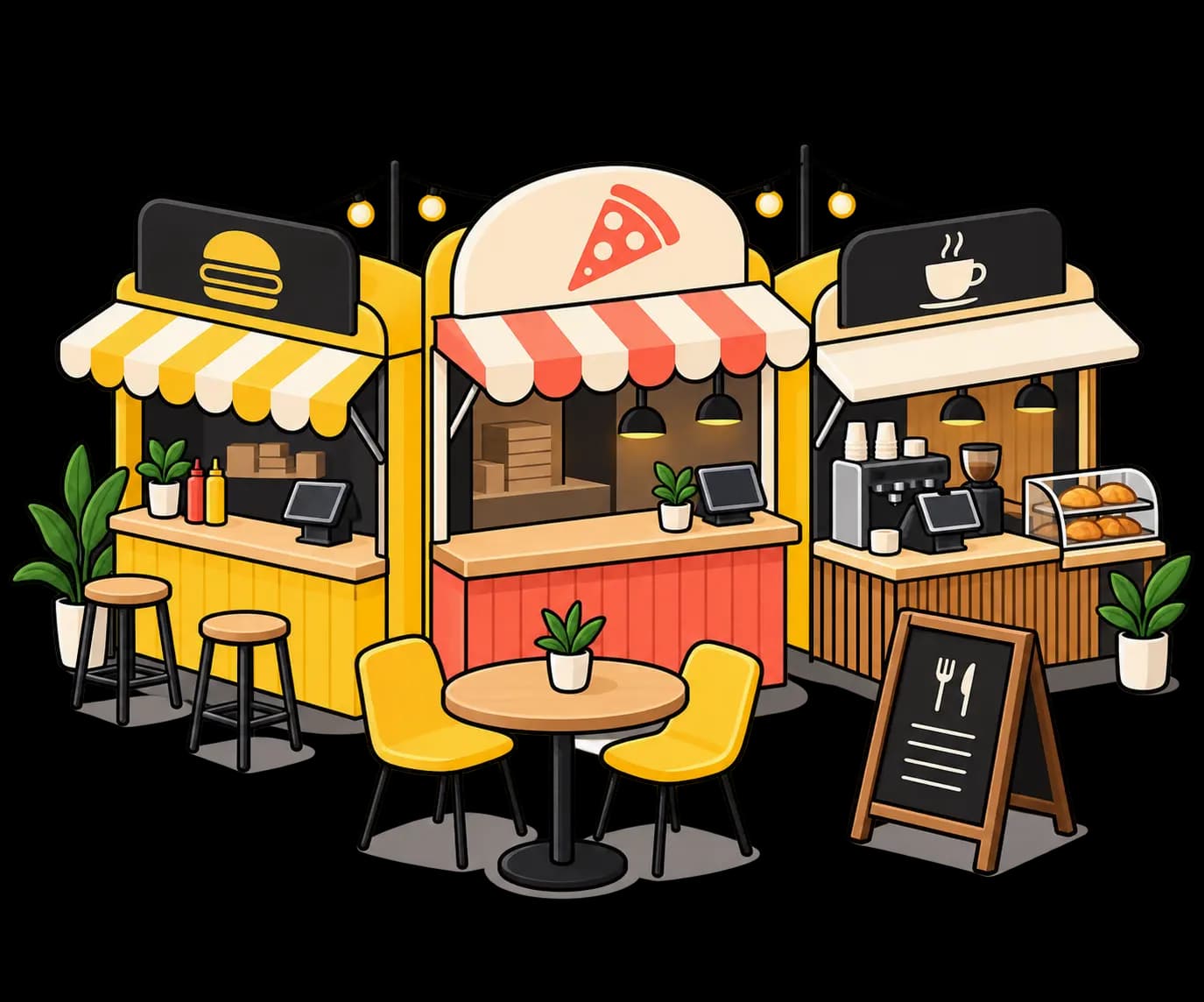 Food court