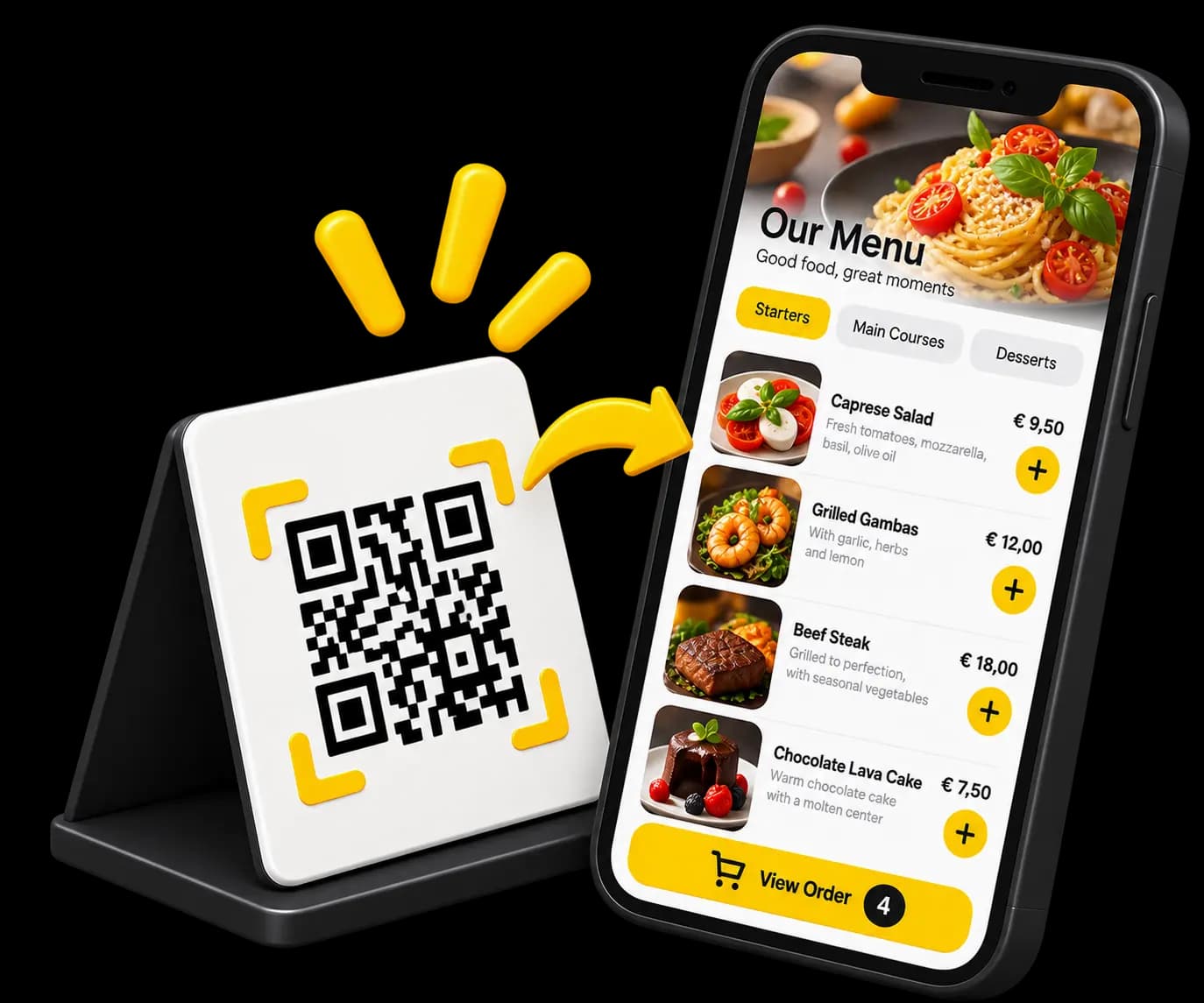 Menu digital QR